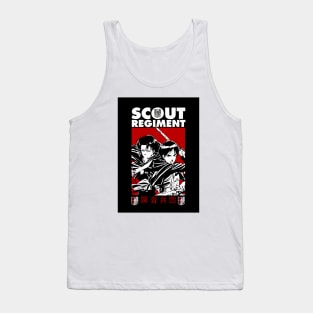 scout regiment attack on titan Tank Top